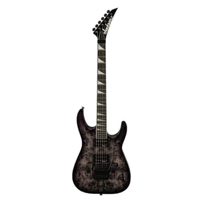 Jackson JS Series Dinky JS32 DKAP 6-String Right-Handed Electric Guitar with Poplar Body and Amaranth Fingerboard (Transparent Black) image 1