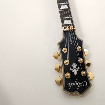 Agile AL-3200MCC Multi-Radius Purple Black Quilt Electric Guitar with Binding and Floyd Rose Bridge image 4