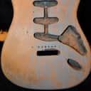 Fender Stratocaster body stripped 1963 stripped of finish