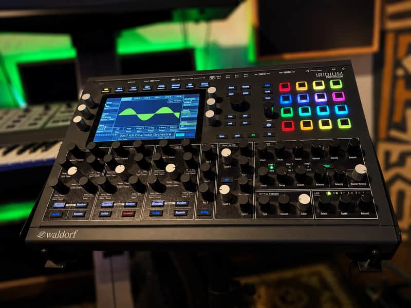 Waldorf Iridium Desktop Synthesizer 2020 - Present - Black image 1