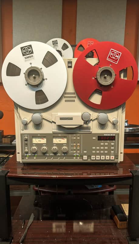Tascam BR-20 (BR-20T) 1/4" 2-Track Reel to Reel Tape Recorder Pro Serviced Calibrated image 1