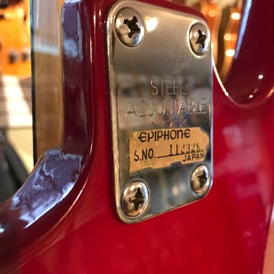 Epiphone ET-270 (Kurt Cobain Model) Early 1970's Cherry image 9