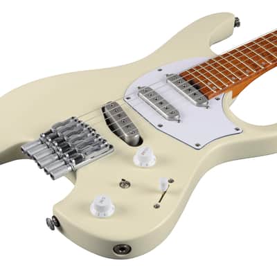 Ibanez Ichika Signature ICHI10 - Vintage White Matte image 5