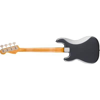 Fender Vintera II Road Worn 60s Precision 4-String Bass w/ Hardshell Case - Charcoal Frost Metallic image 5