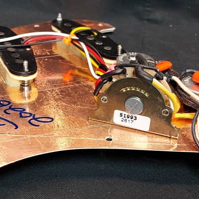 Rock'n R Guitars Loaded SSS for Strat Pickguard W/GM Alnico 5 62z's & Mods 2026 - Aged Pearl image 7