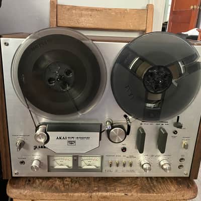 PLEASE READ AD!!! Akai GX-4000D 1/4" 4-Track 2-Channel Reel to Reel Tape Deck Recorder 1978 - 1985 - Silver image 8