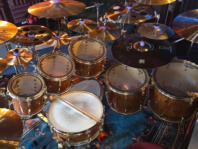Pearl Masterworks - 8pc Custom Artison Shell Mahogany/Maple configuration image 1