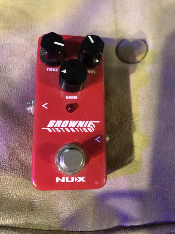 NuX NDS-2 Brownie Distortion 2010s - Red image 1