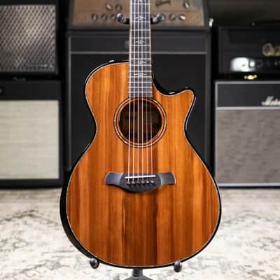 Taylor Builder's Edition 912ce Grand Concert Acoustic/Electric Guitar - Sinker Redwood/Honduran Rosewood with Hardshell Case image 4