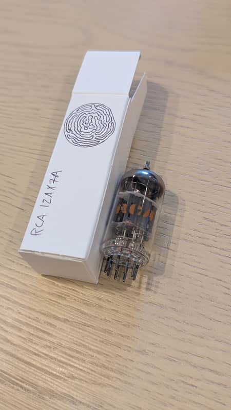 1960s RCA 12AX7A/ECC83 Preamp Dual Triode Vacuum Tube image 1