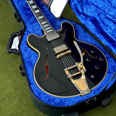 # 2 Gibson Custom Shop Murphy Lab Keith Richards Signature '60 ES-355 Collector's Edition Reissue (Aged, Signed Label) 2026 - Ebony image 2