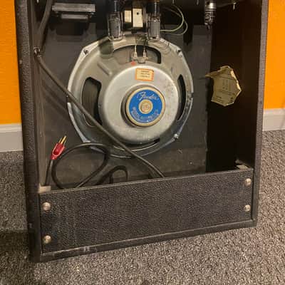 Fender Musicmaster Bass Tube 12" Combo Guitar Amp 1972 All Original Parts image 2