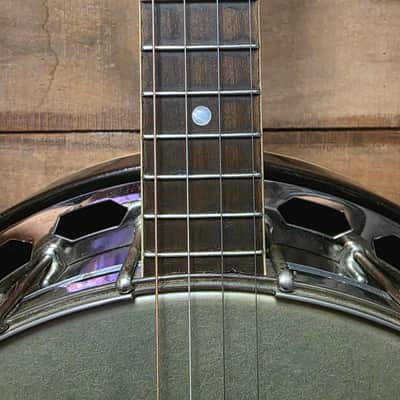 1920's Gibson TB-1 Tenor Banjo w/case image 11