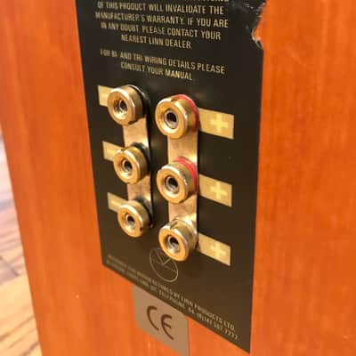 Stunning Linn AV 5140 Loudspeakers - Cherry Veneer - Recently Serviced - Legendary Sound and Style image 8