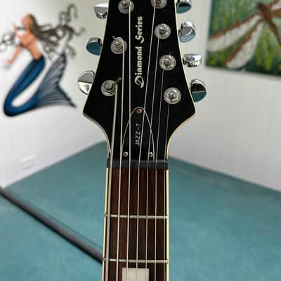 Schecter Diamond Series Jazz 7  Gloss Black 2001 image 6