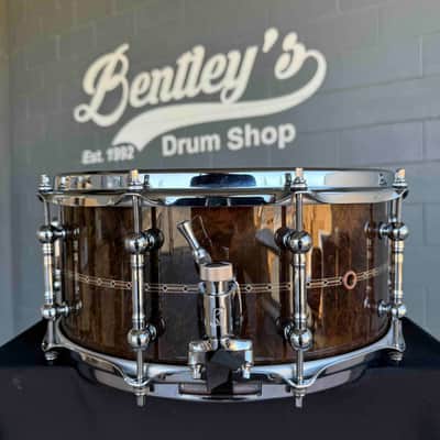 TAMA STAR Reserve 6.5x14 Bubinga/Walnut Snare Drum (Rm 4) image 4