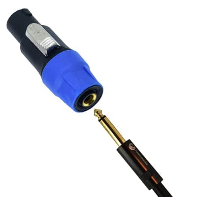 Speakon to 1/4 Adapter Connector Upgraded 1/4" inch ts Jack Female to Male Converter are for Converting Cable to Plug for Speaker/Amplifier/Mixer Adapter - 2PCS image 3