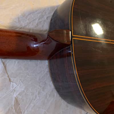 Admira Avila 1990s - Natural Gloss Solid Spruce top Made in Spain Classical Guitar Very Good Condition with Vinylex Gigbag image 15