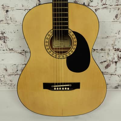 Hohner HW200 Full-Size Natural Spruce Finish Acoustic Guitar image 2