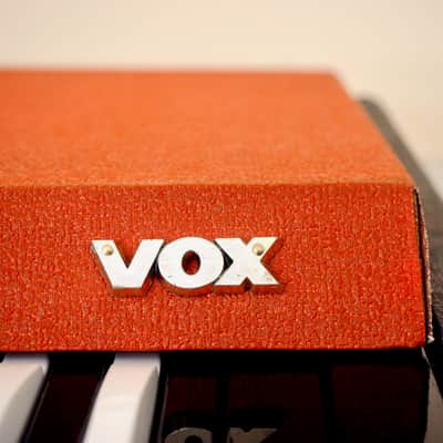 1966 Vox Continental Vintage Combo Organ Keyboard V301E Italian w/ Z Legs, Case image 7