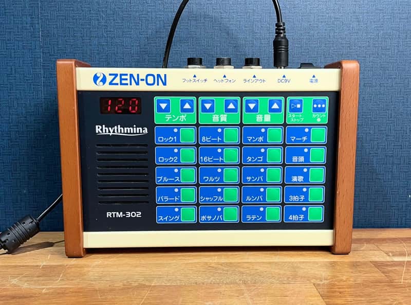 Zen-On RTM-302 Rhythmina Very Rare Japanese Rhythm Machine image 1