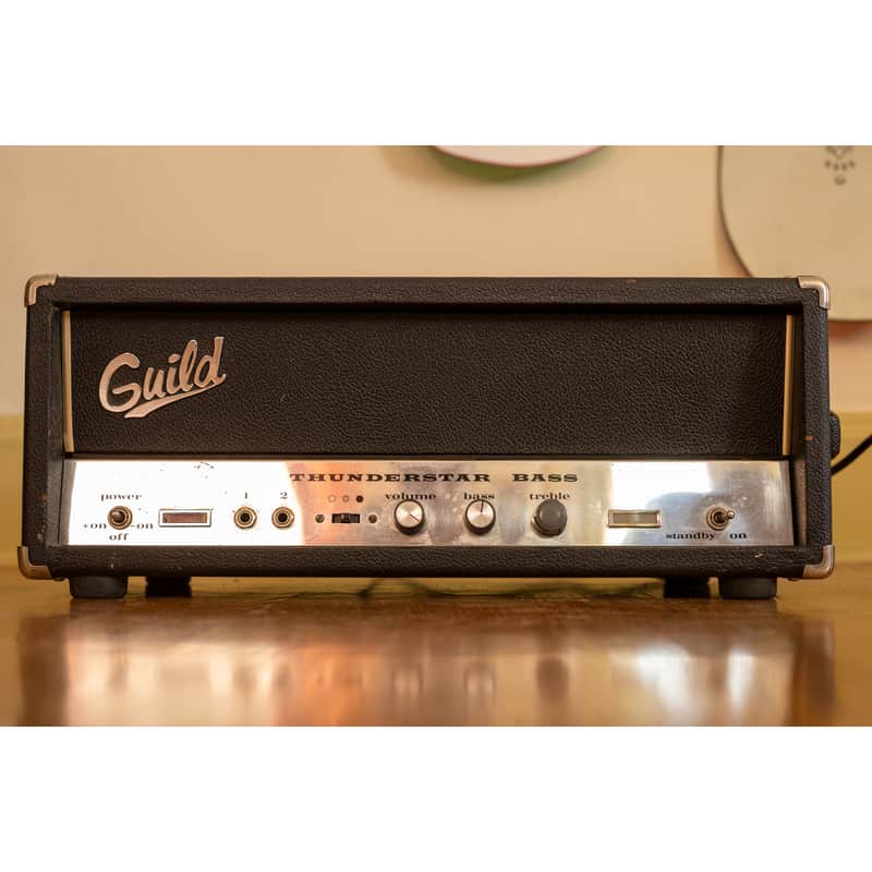 Vintage Guild Thunderstar Bass Amp  Head fully serviced & ready to rock image 1