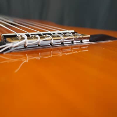 Morris M-20 Classical Guitar – Made in Japan – Vintage MIJ Nylon – w/ Hard Case - Fair image 11