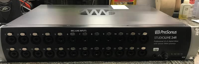 PreSonus StudioLive 24R 32-Channel Rackmount Digital Mixer image 1
