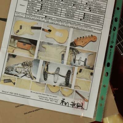 Fender Stratocaster 1960 Original Ash Blonde White image 5