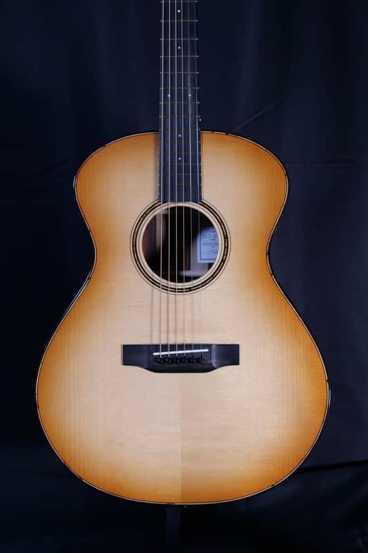 Bedell Revolution Orchestra Adirondack Spruce / Cocobolo - Tanned Leather Burst image 1