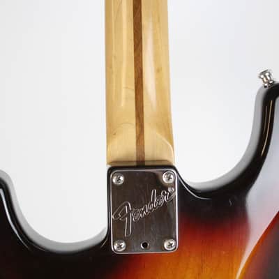 1989 Vintage Fender Stratocaster Plus Sunburst ~ALL Original~ Wilkinson Nut Strat +OHSC TBX Tone USA 1980s image 11