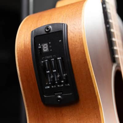 Taylor GS Mini-e Special Edition Acoustic/Electric Guitar - Honeyburst with GS Mini Bag image 9