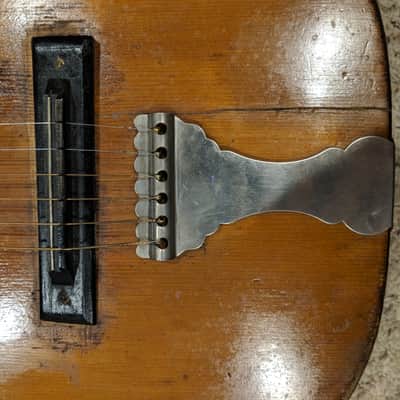 Antique  Parlor Guitar 1890's - 1900's Natural image 2