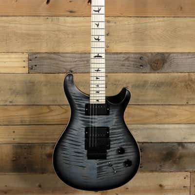 PRS Dustie Waring CE 24 "Floyd" Electric Guitar Faded Blue Smokeburst w/  Case image 4