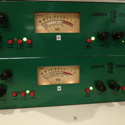 Joemeek VC2 Tube Channel Strip 2000s - Green (stereo set) image 3