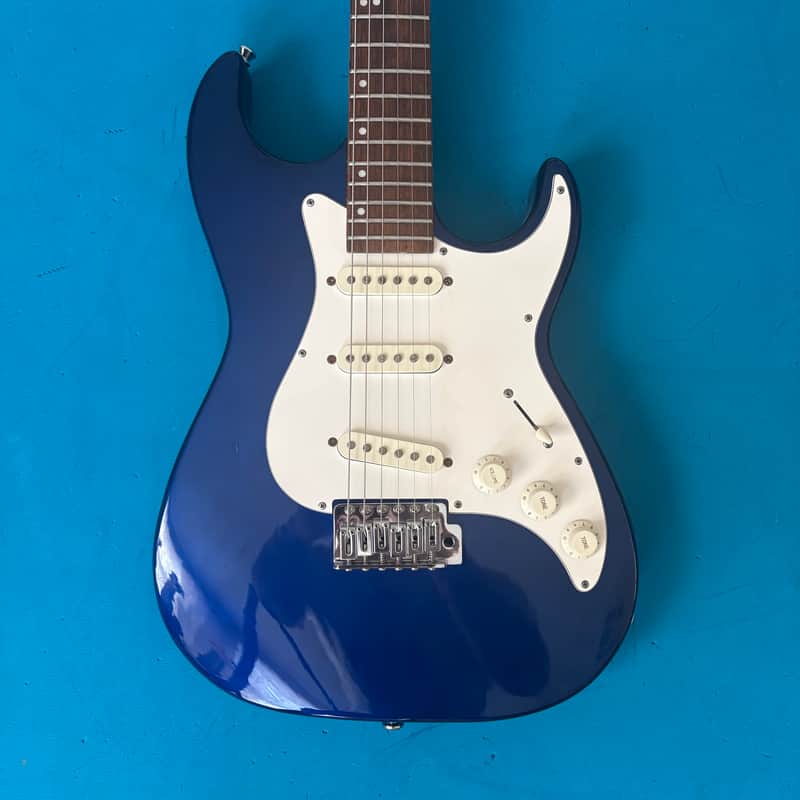 Samick Greg Bennett Malibu MB-1/MBM Electric Guitar – Blue – Very