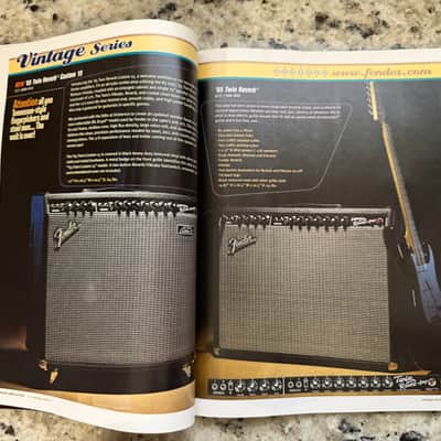 Fender Frontline 2004 catalog Stratocaster telecaster precision jazz bass jazz Master Jaguar twin reverb super BassMan image 16