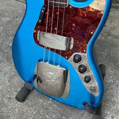 Fender Jazz bass 1973 Lake placid blue refin image 5