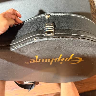 Epiphone Tom DeLonge Signature ES-333 2008 - 2019 - Brown with Cream Stripe image 11