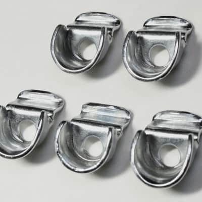 Set of 5 Slingerland Hoop Clips, Chrome Plated /1950s image 3