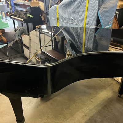 Yamaha C3 Grand Piano – 6'1" – Glossy Black image 6