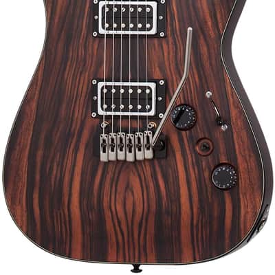 Schecter C-1 Exotic Ebony Natural Satin image 1