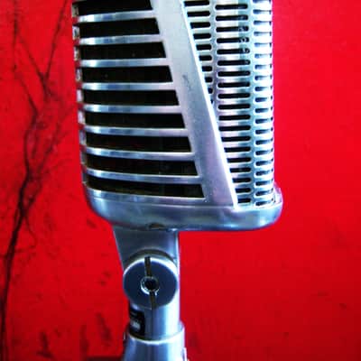 Vintage 1950's Astatic 77 / 77A / 77L dynamic cardioid microphone w cable Multi Z WORKS Shure 55S image 9