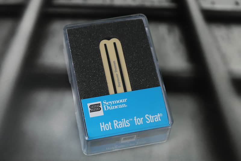 Seymour Duncan SHR-1 Hot Rails Strat Bridge Pickup Cream - Fender Stratocaster image 1