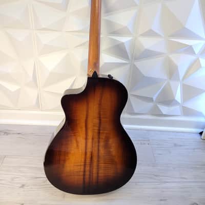 Taylor 222ce-K DLX 2024 Hawaiian koa solid top Deluxe Grand Concert Electric acoustic w/ Hard Taylor Case Mint!!! image 2