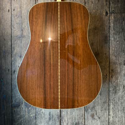 1952 Martin D 28 Dreadnought Acoustic & hard shell case image 3