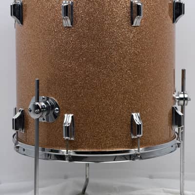 Rogers 20/12/16" 60's Headliner Holiday Drum Set - Champagne Sparkle image 15