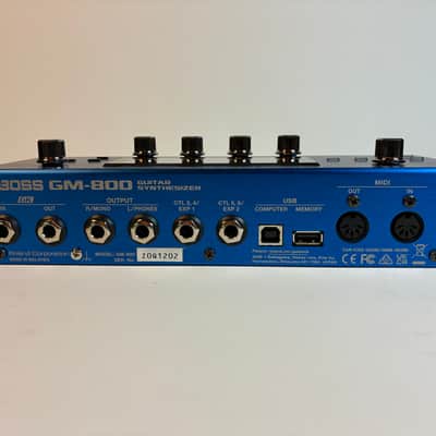 Boss GM-800 Guitar Synthesizer - with Power Supply image 8