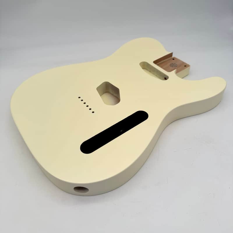 HooDoo Telecaster Body Alder Nitro Vintage White Light htb6475 image 1