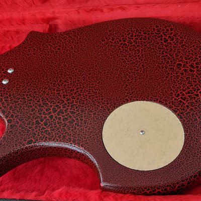 Jerry Jones  Master Electric Sitar Red Crackle w/OHSC / Super Clean / Free Shipping image 4